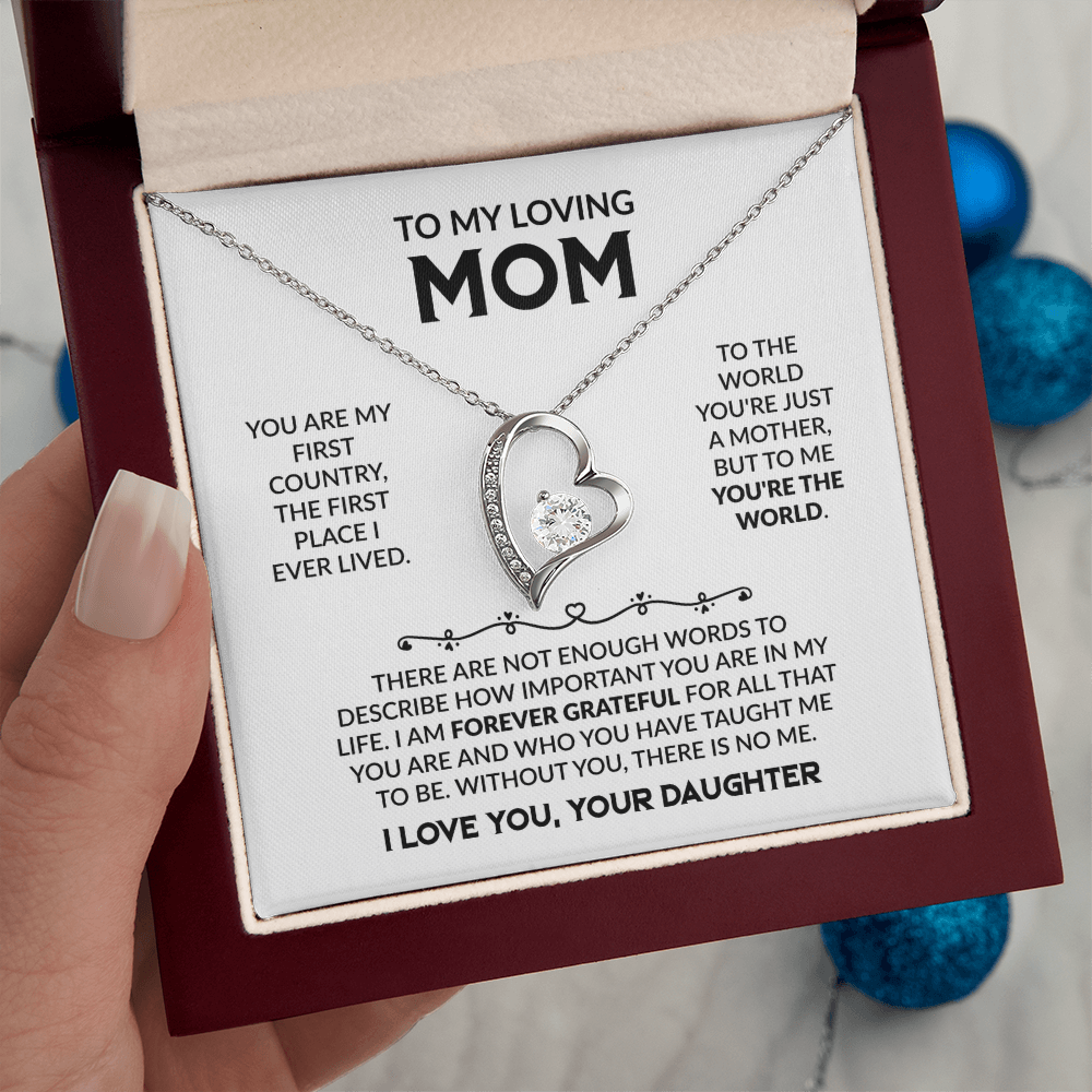 To My Loving Mom Gift From Daughter