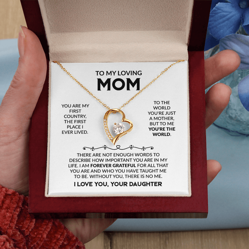 To My Loving Mom Gift From Daughter