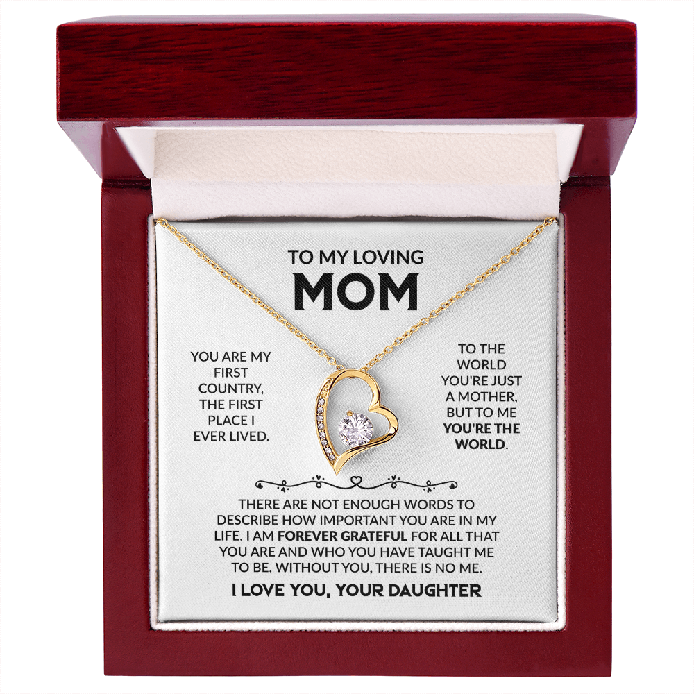 To My Loving Mom Gift From Daughter