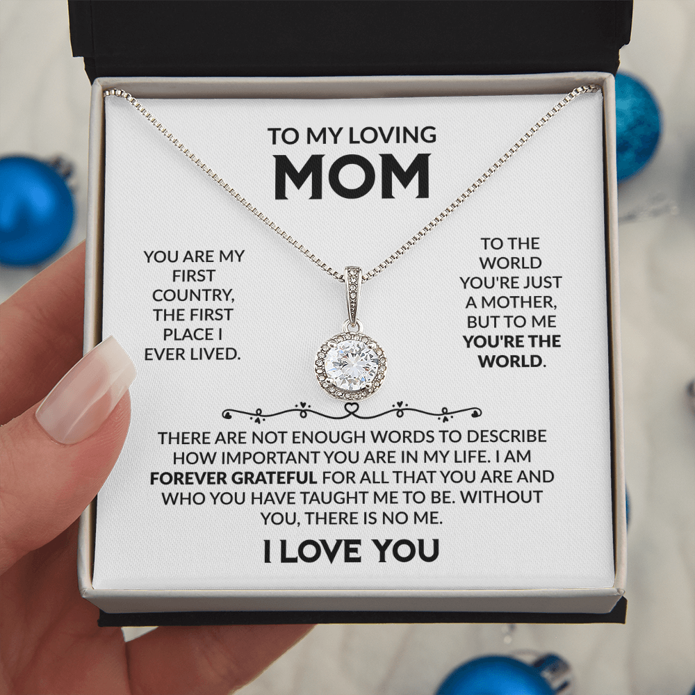 To My Loving Mom | Forever Love Necklace