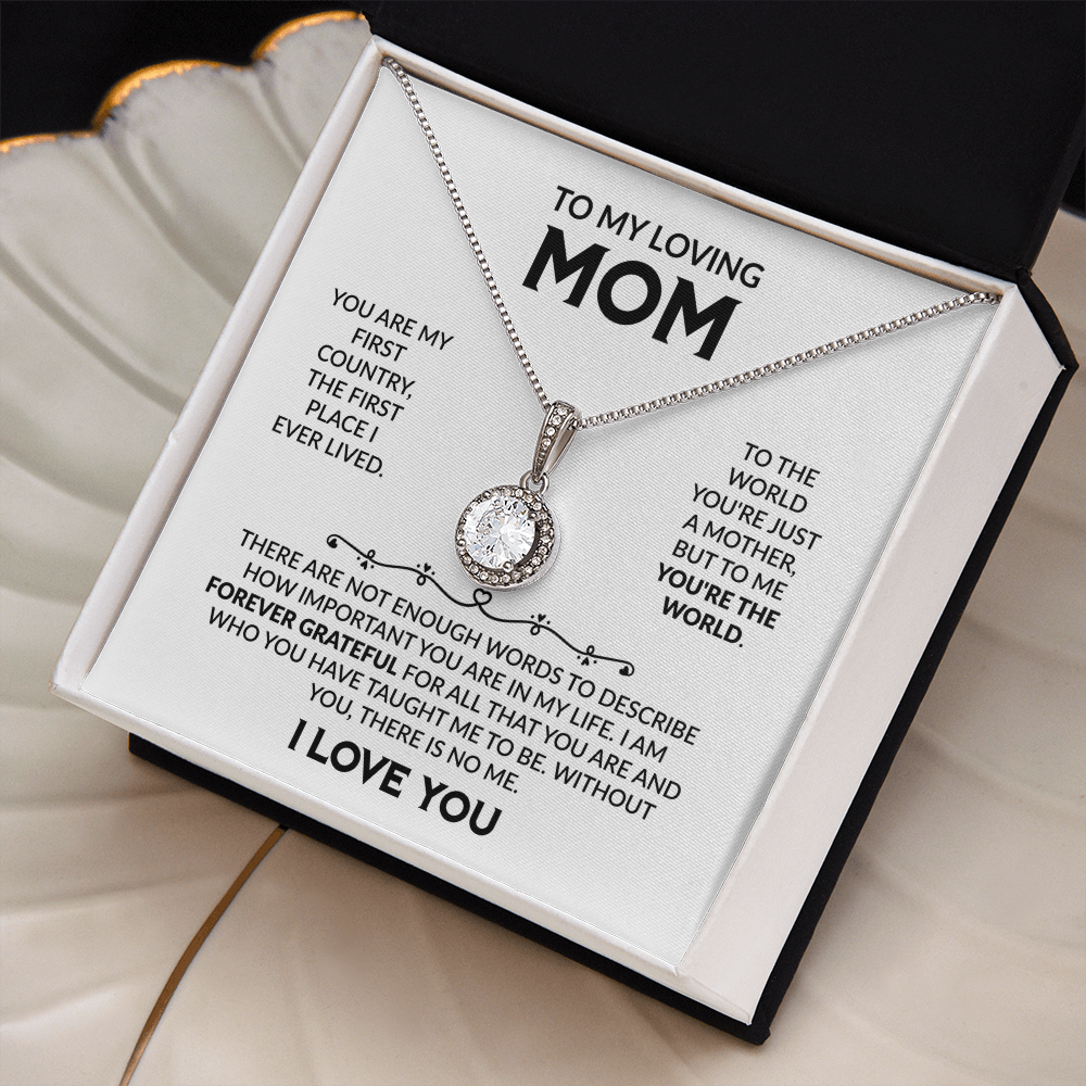 To My Loving Mom | Forever Love Necklace