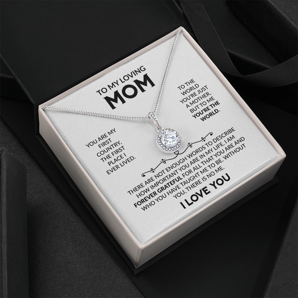 To My Loving Mom | Forever Love Necklace
