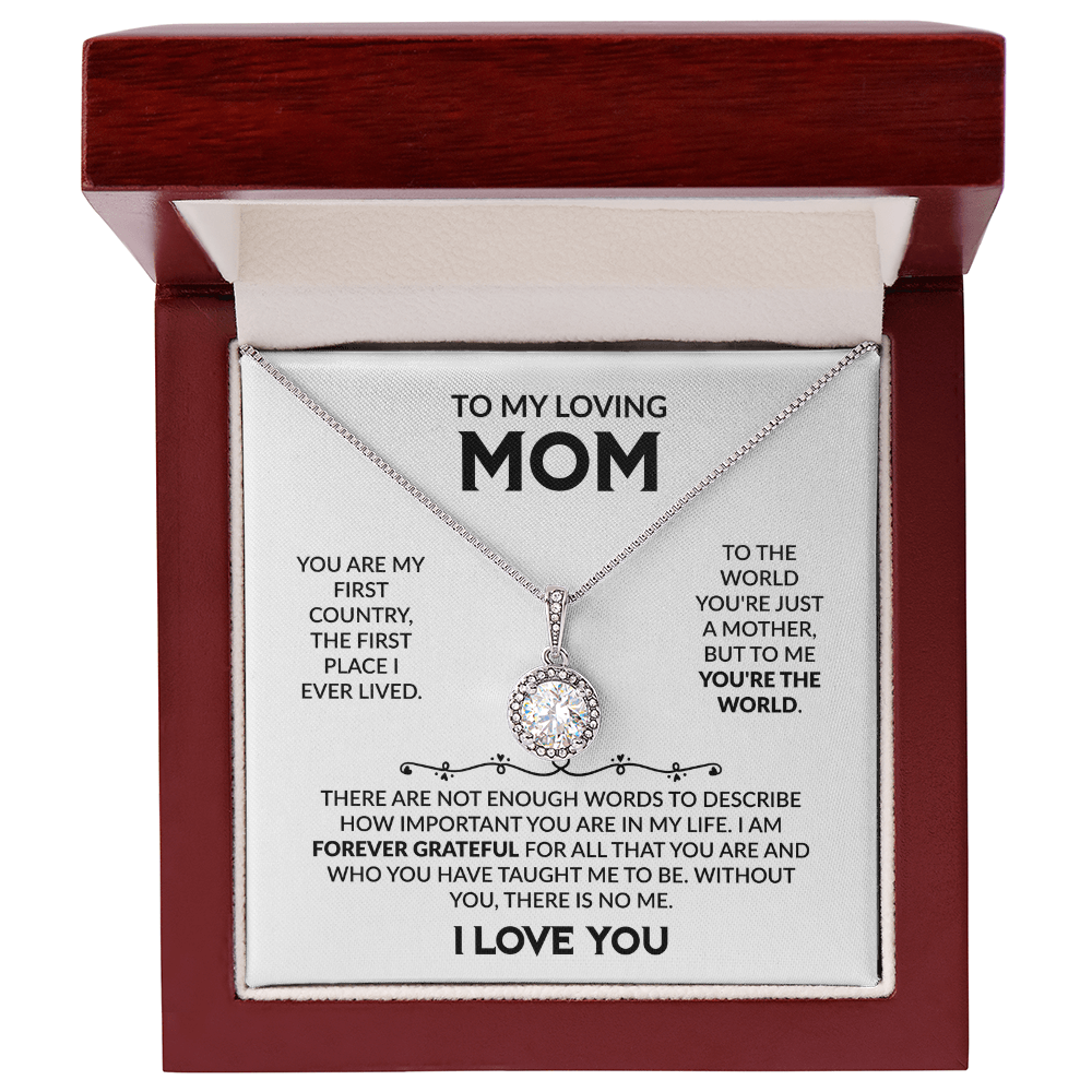 To My Loving Mom | Forever Love Necklace
