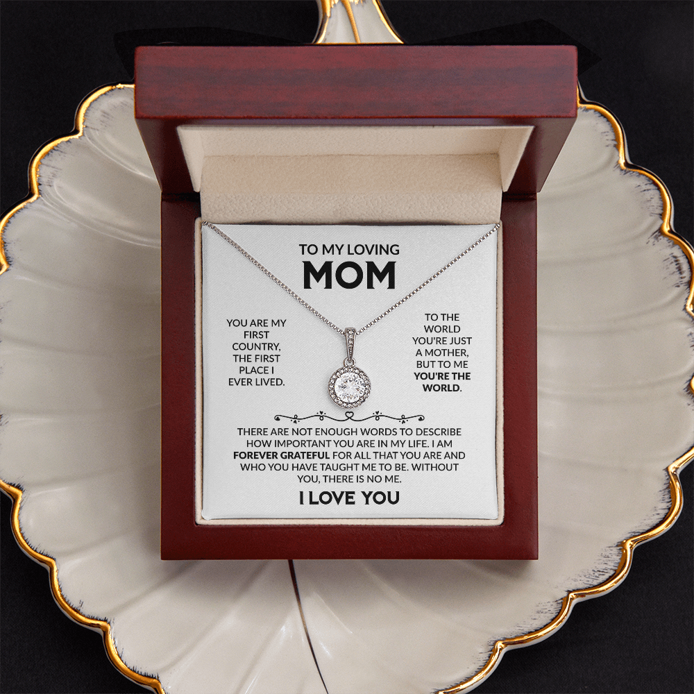 To My Loving Mom | Forever Love Necklace