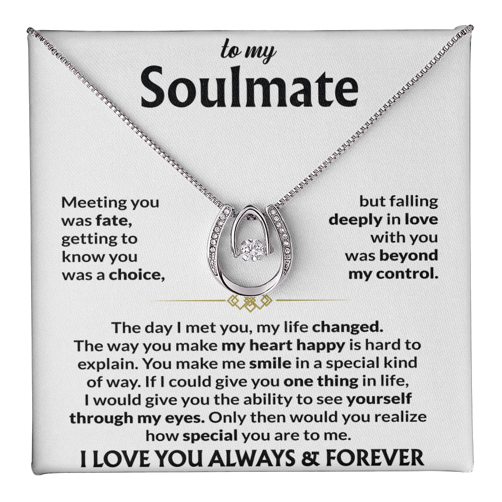 To My Soulmate Gift | Romantic Keepsake for Your Soulmate