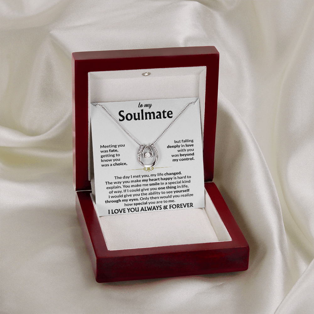 To My Soulmate Gift | Romantic Keepsake for Your Soulmate