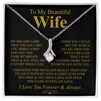 To My Wife Necklace Gift From Husband