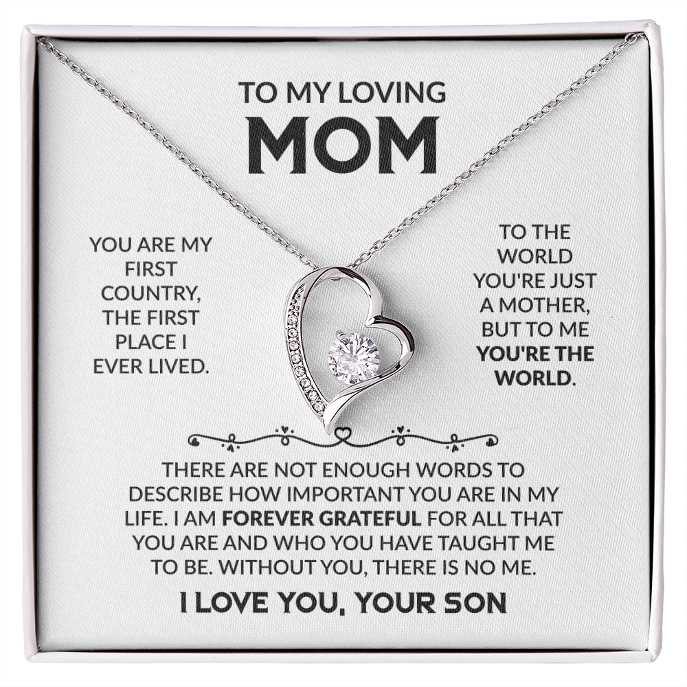 To My Loving Mom Gift From Son