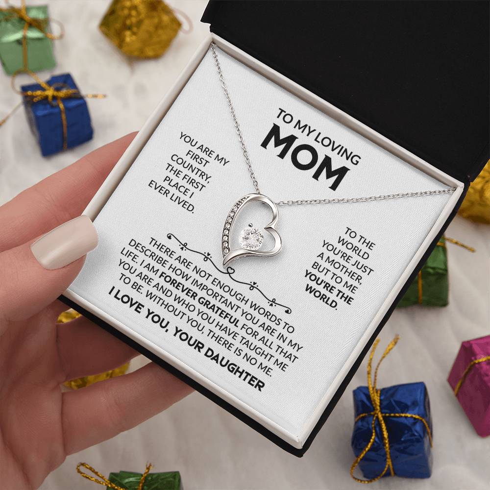 To My Loving Mom Gift From Daughter