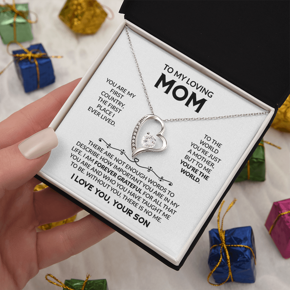 To My Loving Mom Gift From Son