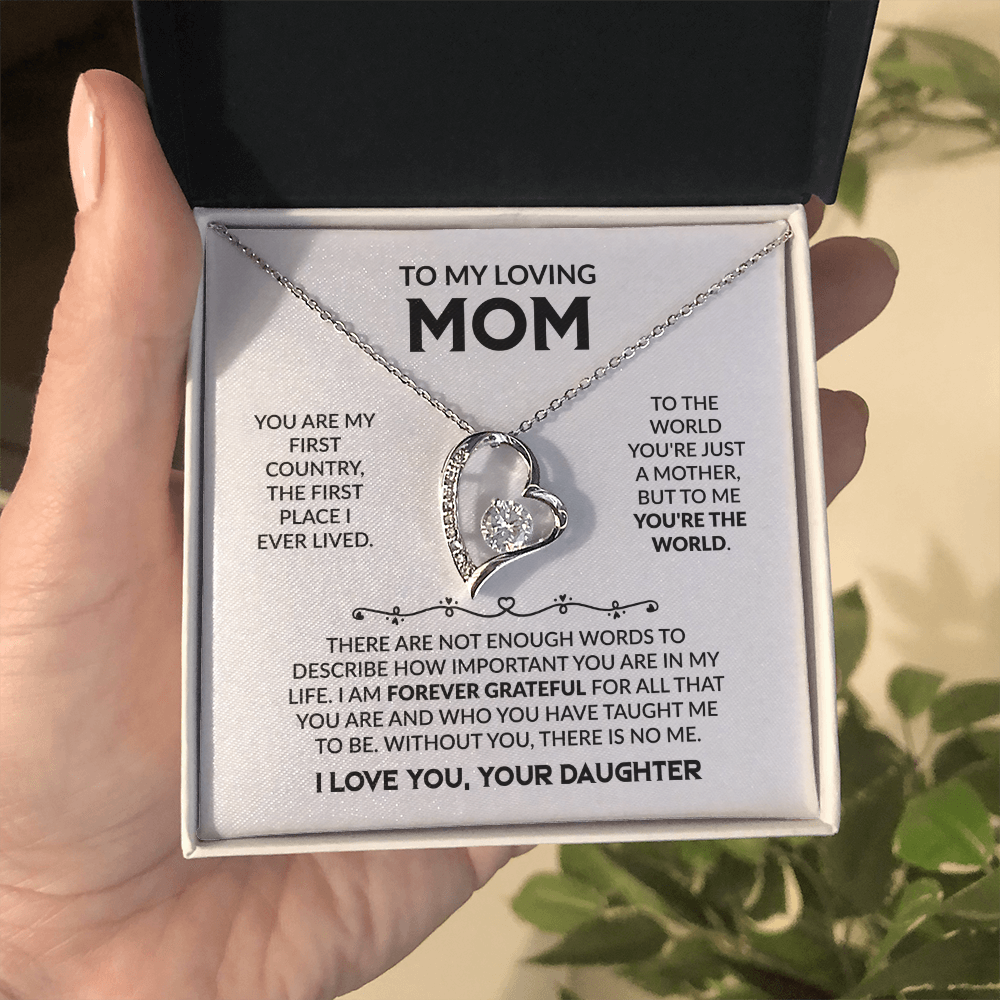 To My Loving Mom Gift From Daughter