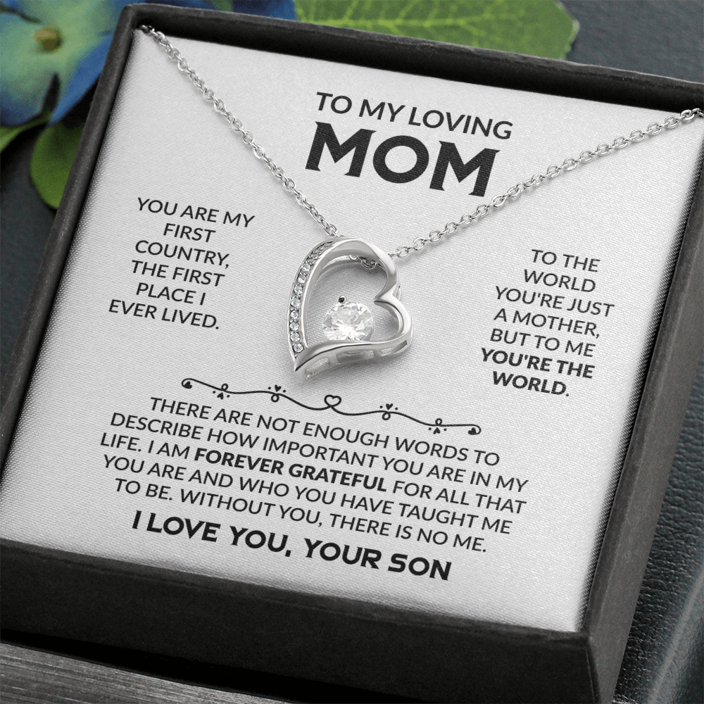 To My Loving Mom Gift From Son