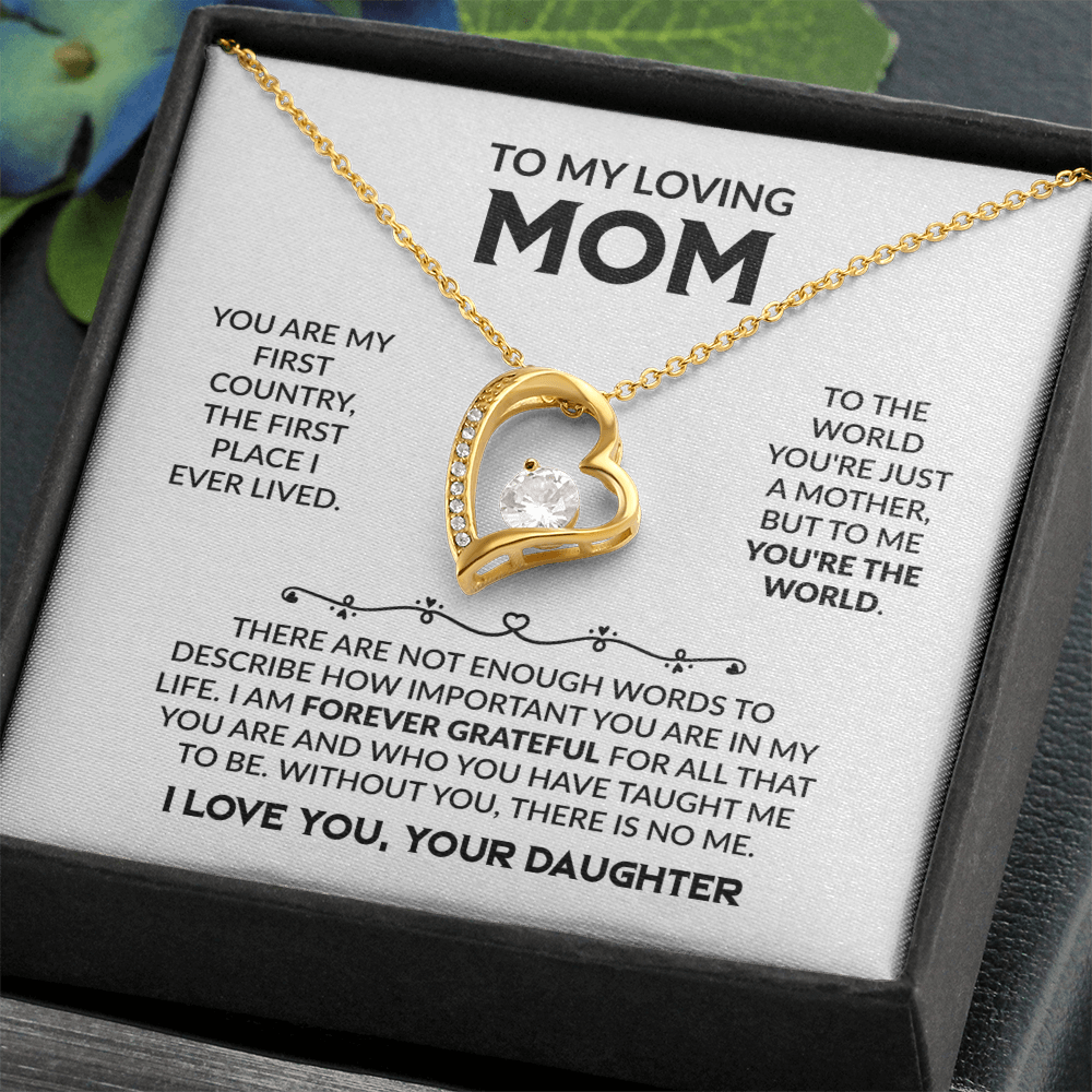 To My Loving Mom Gift From Daughter