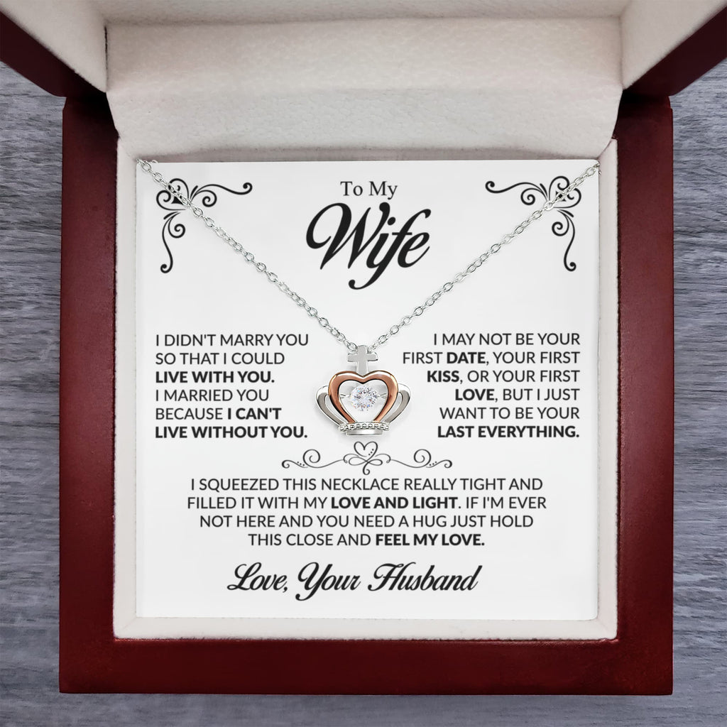 To My Wife Necklace Gift From Husband