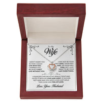To My Wife Necklace Gift From Husband